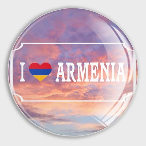 Imanes bonitos con la bandera de Armenia como regalo conmemorativo del Día Nacional 2