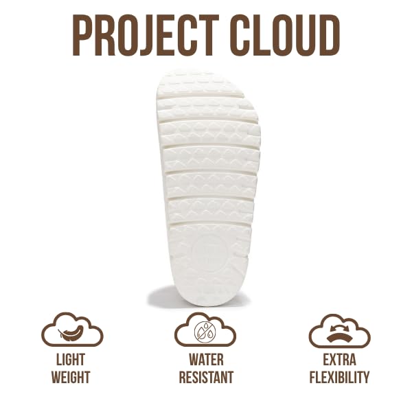 Project Cloud Genuine Leather Platform Clogs for Women Footwear - Memory Foam Arch Support Cork Footbed Casual Shoes & Mules for Women 2025 (Benton Chunky)