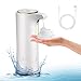 Dispenser Sapone Automatico con Sensore di Movimento a Infrarossi, Senza Contatto Distributore di Sapone Schiuma con Dosatore Regolabile con Ricaricabile USB per Bagno Cucina Ufficio Casa(300ML)