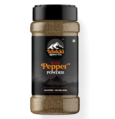 Idukki Spices & Co. - Black Pepper, Sprinkler, 45 Gram