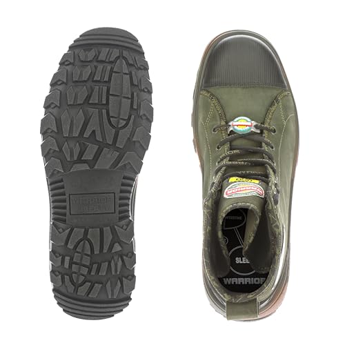 Image of Liberty Warrior Super Jungle King for Men, Line Print Leather, Hard Toe, 19-47HSBG Commando Army Shoes for Men, Light Weight, Waterproof, Military Boot for Men, Olive Green Sizes - 5UK-12UK