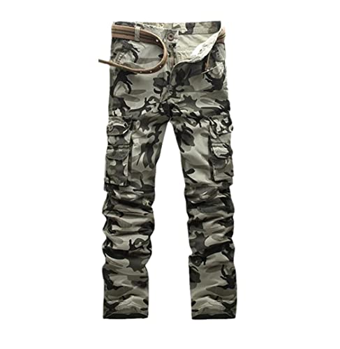 Pantalon cargo camouflage homme pour randonnée et sortie décontractée