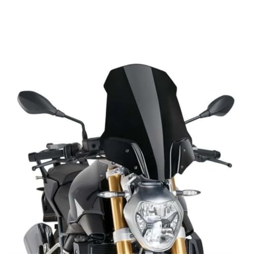 Pare-brise pour R1200R 2015-2018 bulle de moto déflecteur de vent noir