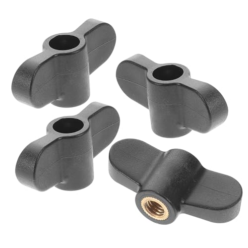 LIOOBO Set de 4 Tuercas de Ala para Soporte de Platillo de Batería, Perillas Ergonómicas para Ajuste Seguro miniatura 1