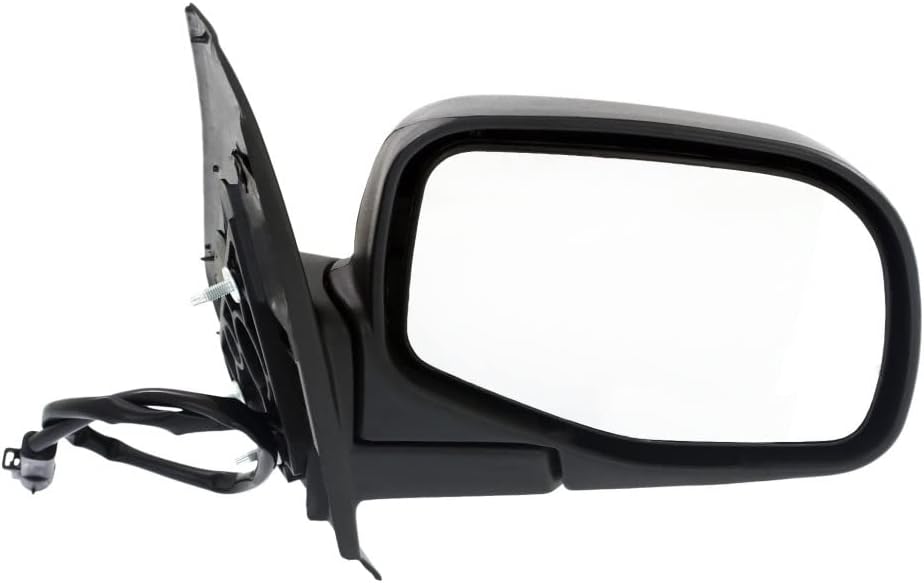 For Ford Explorer 1995-2001 Driver and Passenger Side | Pair Door Mirror | | Power | Non-Heated | Textured Black | Replacement For F5TZ17683B | FO1320113