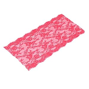 Brede kanten rand, kleur kant rand Nylon roze kant kant rand voor tafeldecoratie voor ambachten Kleding naaien voor…