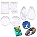Produktbild Daimay 3 Stück 3D Insel Schimmel Mikro Meereslandschaft Harz DIY Kreative Resin Epoxidharz Dekoration für Handwerk Malerei Schmuckherstellung - 3 Formen