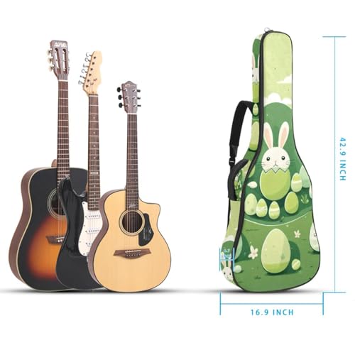 Sac pour guitare 41 pouces imperméable housse universelle multi-poche