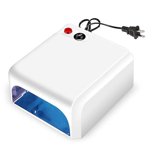 BIOAQUA 110V 36W lámpara de curado Secador de uñas y esmaltes de uñas pegamento herramientas de arte Kit (lámpara UV)