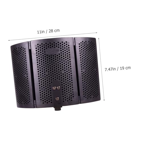 Filtre de microphone pliable et écran de protection pour studio d'enregistrement