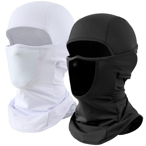 Image of WTACTFUL Breathable Balaclava Face Mask Men, Summer UPF 50+ Sun Protection