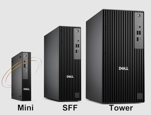 Image of Dell Pro Micro QCM1250 AI PC (Next Gen OptiPlex 7020 7000 MFF), Intel 14-Core Ultra 5 235T (> Ultra 7 165U), 32GB DDR5, 1TB SSD, Mini Tiny Business Desktop, Wi-Fi 6E, RJ-45, DisplayPort, Win 11 Pro