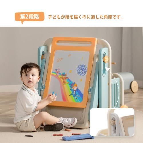 Amazon.co.jp: BTM 子供用デスクセット 多機能チェア+デスクセット