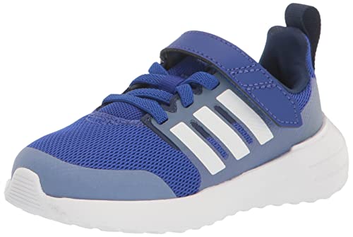 Adidas Kids Fortarun 2.0 Running Shoe, Lucid Blue/White/Blue Fusion (Elastic), 10 Us Unisex Toddler #TOP24