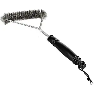 FRESHOME BBQ Cleaning Grill Brush for Gas, Charcoal Grill and Corrasion Remover Wire Bristles Outdoor Barbecue Grilling Cleaner Accessories -RA018