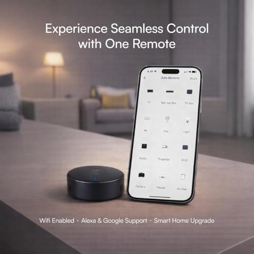 Image of Astra Smart WiFi IR Control Hub Universal Remote for AC, TV, Set Top Box, Air Cooler & Home Theatre | Compatible with Alexa, Google Assistant & Siri | All-in-One Infrared Blaster (Pack of 3)