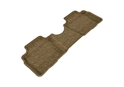 3D MAXpider Tapete de piso de ajuste personalizado Segunda fileira para modelos selecionados Kia Sou