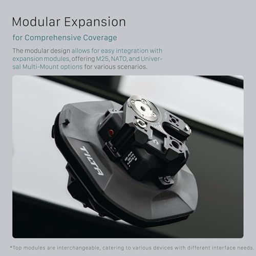 TILTA Multi-Functional Mounting Bracket for 4.5 inches Electronic Suction Cup Camera Suction Mount - Image 2