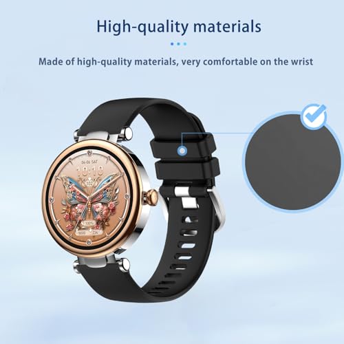 Correa de silicona para reloj TOZO S8 negra miniatura 3