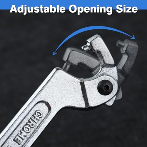 LEONTOOL Adjustable C Spanner Hook Wrench