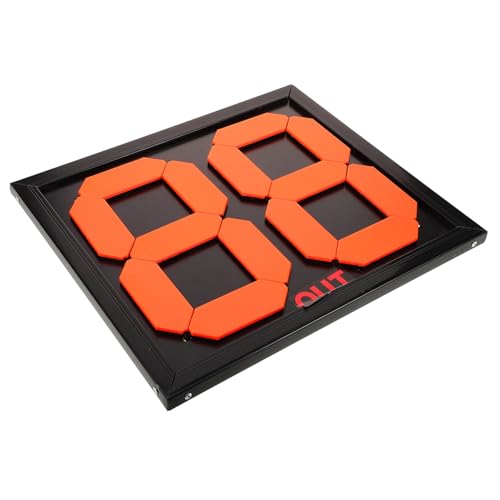 BESPORTBLE Soccer Player Change Sign Manual Substitution Board for Efficient Management Double-Sided Display for Referees for Football Games and Other Sports Events