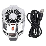 Cell Phone Cooling Fan Semiconductor Cooling Fan Heatsink Magnetic Phone Cooler for Gaming and Live Streaming,Portable Mobile Phone Radiator for Mobile Gaming Video Streaming