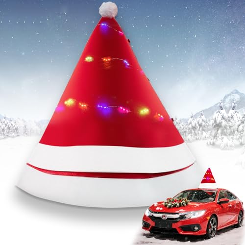 Angooni 35' D x 33' H Universal Christmas Car Hat...