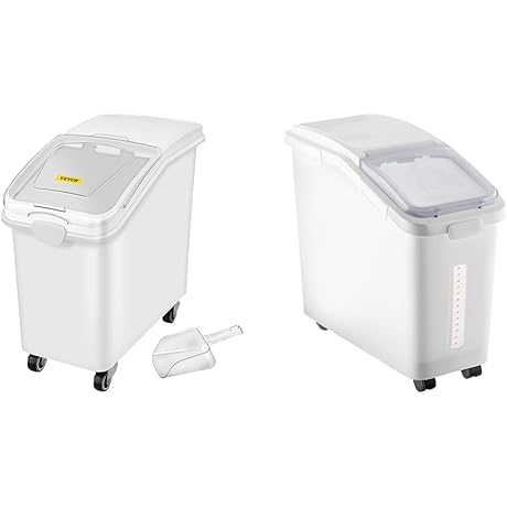 Vevor Mophorn 27 Gallon Ingredient Storage Bins
