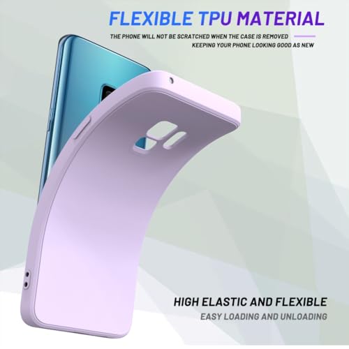 Image of for Samsung Galaxy S9 Plus Case Purple, Scratch Resistant with Soft Touch, Slim Thin Phone Cover for Samsung Galaxy S9 Plus