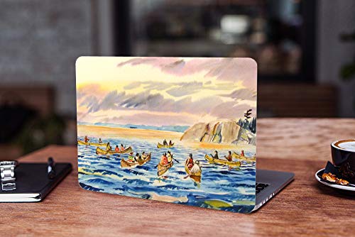 Image of Galaxsia Painting D12Laptop Skin /Sticker /Cover /Decal Compatible for Any 14 inch Inches Laptop (Hp /Dell /Sony /Acer /Lenovo /Asus. Etc) Or Notebook.