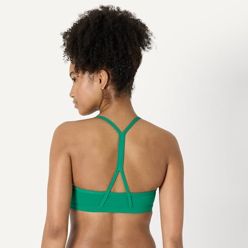 Image of Amazon Essentials Women's Active FormFlex Buttery Soft Light Support Y-Back Thin Strap Moisture Wicking Yoga Sports Bra