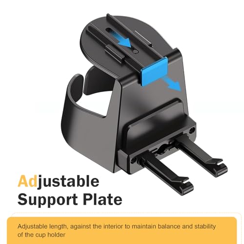 Portavasos para carro multiusos con soporte ajustable miniatura 7