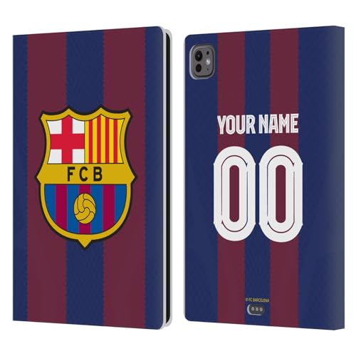Protection iPad Pro 11 M4 M5 FC Barcelona étui portefeuille cuir housse