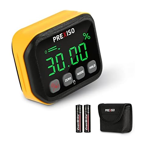 PREXISO Inclinometro Digital con Pantalla LCD Cover