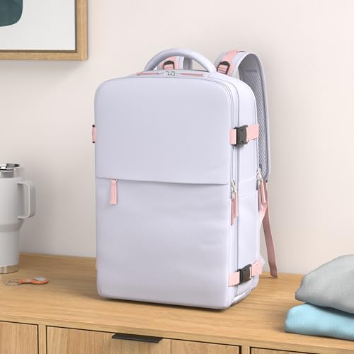 Image of coofay Travel Backpack For Women Airline Approved Carry On Backpack Flight Approved Waterproof Sports Luggage Backpack Casual Daypack Small Hiking Backpack