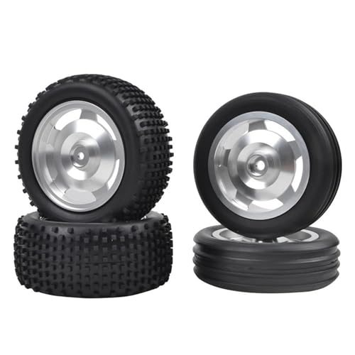 Jantes en Étoile avec Pneus De RC tout-terrain pour Tamiya DT-02