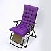 Klasyczna poduszka na krzesło patio leżak do wewnątrz / na zewnątrz słońce leżak podkładka bujana sofa tatami mata sofa poduszka wygodne uczucie (kolor: Fioletowy, rozmiar: 175 cm)