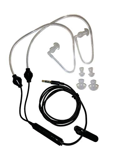 Anti-Radiation, Stereo, Air Tube, Earbuds, Headphones