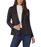 Liverpool Fitted Blazer Black/Brown/Blue/Red Southwest Stripe LG