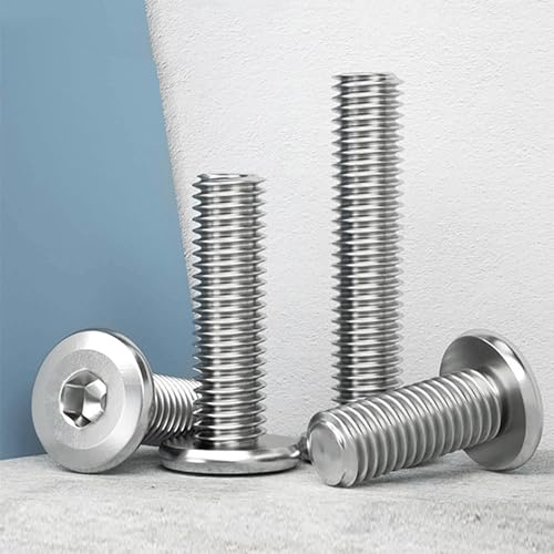 Schrauben Flachkopf-Innensechskantschraube Edelstah (M5*16MM)