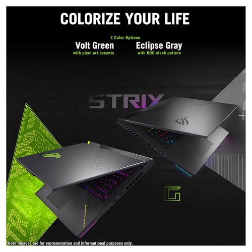 Image of ASUS ROG Strix G16 Gaming Laptop, AMD Ryzen 9-9955HX, 64 GB DDR5 RAM, 4 TB PCIe SSD, 16 inch WUXGA (1920x1200) 165Hz Display, Nvidia G-Force RTX 5060, 4-Zone RGB Keyboard, W11 Home, Eclipse Gray