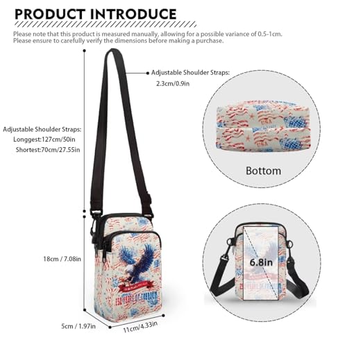 Image of Xpyiqun Small Crossbody Bag Women Phone Purses Sling Shoulder Handbag Cross Body Pouch Wallet Bags
