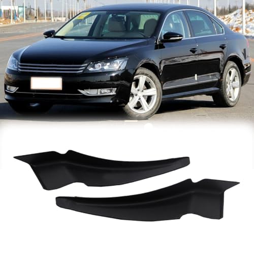 AUPSPUD 1Pair Car Front Wiper Side Cowl Extension Cover Trim for VW Passat 2012 2013 2014 2015