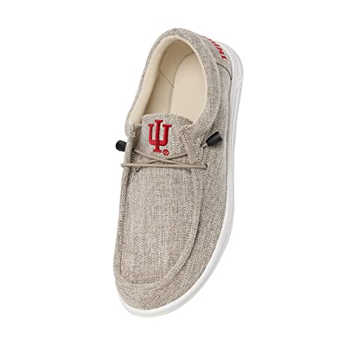 FOCO Men's NCAA College Team Logo Lightweight Loafers Lace Up Cotton Knit Shoes3