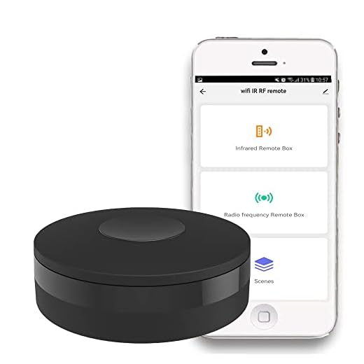 Controle remoto universal Smart IR RF: controle remoto infravermelho WiFi, hub doméstico inteligente IR/RF, emissor IR e RF Blaster para ventilador AC TV DVD, Tuya/Smart Life App Control, compatível com Alexa Google Assistant