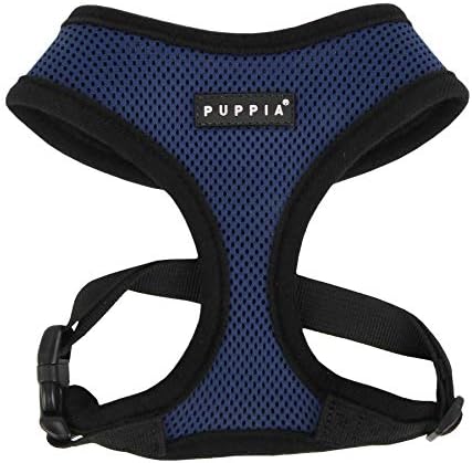 Puppia Soft Dog Harness No Choke Over-The-Head Triple Layered Bre...