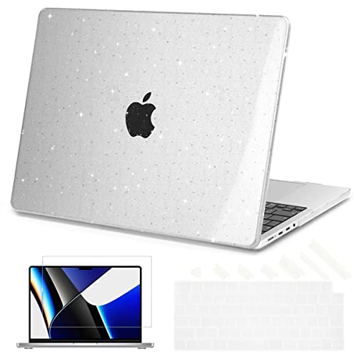 [�L���L�� �f�U�C��] Teryeefi MacBook Pro 14 �P�[�X M4/M3/M2/M1 Pro Max, 14 �C���` MacBook Pro 2021 20232024 2025 �����Ή� �X���� �y�� �w��h�~ �ی�J�o�[�����{�� �L�[