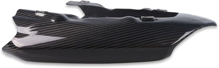 NT FAIRING 100% Real 3K Carbon Fiber Rear Tail Exhaust Cowl Fairing Panel Cover Fit for Kawasaki Ninja 2007-2008 ZX6R ZX-6R 636 Glossy Twill Weave