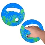 Schwimmhandpaddel | Ergonomischer Komfortgriff aus weichem Material | für verbessertes Training im Wasser | für Becken, Fluss & See – Fitness für Erwachsene, Kinder & Anfänger