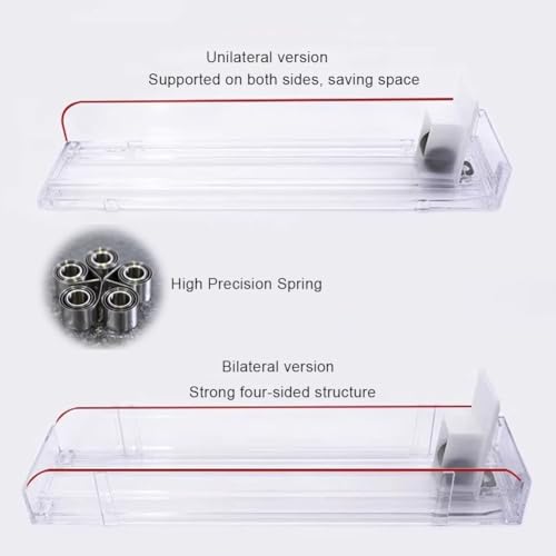 Expositores de cigarrillos transparentes con empujador automático de muelle para tiendas de 20 u 3
